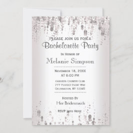 Bachelorette Party | Subtle Silver Kaart
