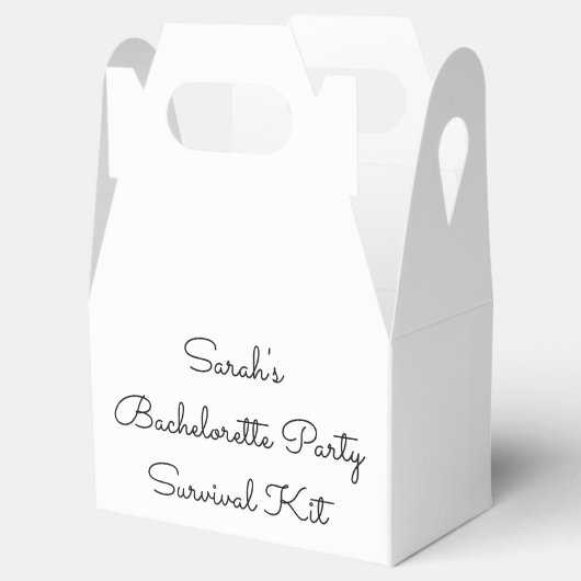 Bachelorette Party Survival Kit Boxes Hen Weekend Bedankdoosjes (Geopend)
