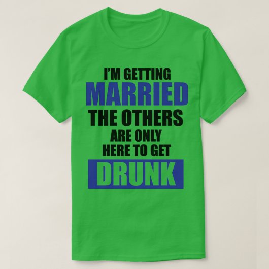 Bachelorette Party T-shirt (Design voorkant)