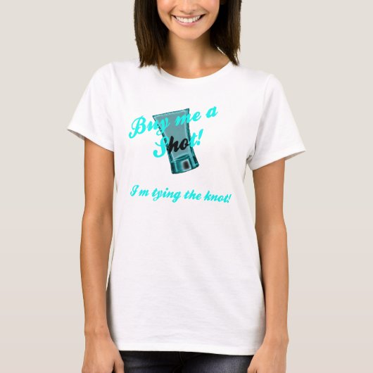 Bachelorette Party T-Shirts for the Bride (Voorkant)