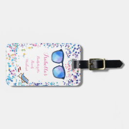 Bachelorette Party Travel Destination Party Bagagelabel