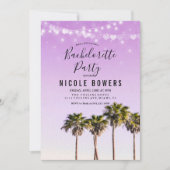 Bachelorette Party Tropische uitnodiging (Voorkant)