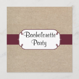 Bachelorette Party uit de deelstaat Rustische wijn Kaart