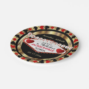 Bachelorette Party Vegas Style - doe-het-zelf stad Papieren Bordje