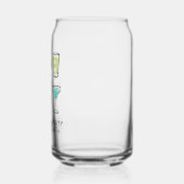 Bachelorette Party Vier de Diversiteit Aandenken Blikvorm Glas (Links)