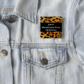 Bachelorette Party Vierkante Button 5,1 Cm (In situ)