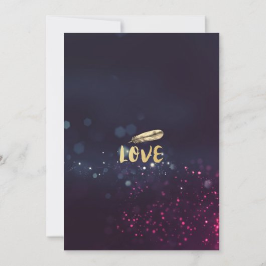 Bachelorette Party Vrijgezellenfeest Burgundy Flor Kaart (Achterkant)