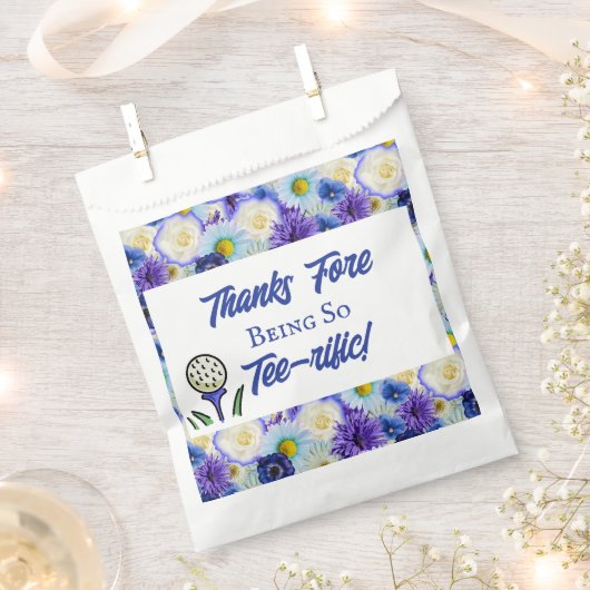 Bachelorette Party Vrijgezellenfeest Golf Blauw Bl Bedankzakje (Geknipt)