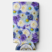 Bachelorette Party Vrijgezellenfeest Golf Blauw Bl Seltzer Blikjeskoeler (Achterkant)