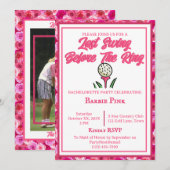 Bachelorette Party Vrijgezellenfeest Golf Roze Ros Kaart (Voorkant / Achterkant)