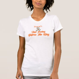 Bachelorette Party Vrijgezellenfeest Golfperzik Si T-shirt