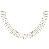 Bachelorette Party Vrijgezellenfeest Goud & Wit Vlaggetjes (Alle)