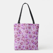 Bachelorette Party, Vrijgezellenfeest Lavendel Paa Tote Bag (Achterkant)