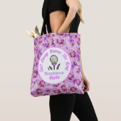 Bachelorette Party, Vrijgezellenfeest Lavendel Paa Tote Bag (Dichtbij)