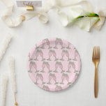 Bachelorette Party Vrijgezellenfeest Pink Champagn Papieren Bordje<br><div class="desc">Het ontwerp is voorzien van een originele marker illustratie van twee glazen bubbelroze champagne. Perfect voor verlovingen,  bruiloften,  vrijgezellenfeesten,  vrijgezellenfeesten en meer! Dit ontwerp is ook beschikbaar op andere producten. Zie je niet wat je zoekt? Neem contact op met Rebecca om iets speciaal voor jou te laten ontwerpen.</div>