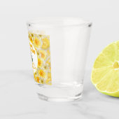 Bachelorette Party, Vrijgezellenfeest Yellow Flowe Shot Glas (Rechts)