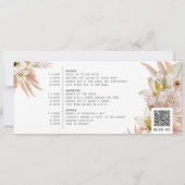 Bachelorette Party Weekend Boarding Pass Kaart (Achterkant)