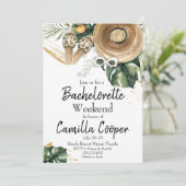 Bachelorette Party Weekend Getaway Itinerary Inven Kaart (Staand voorkant)