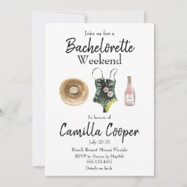 Bachelorette Party Weekend Getaway Itinerary Kaart