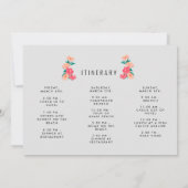 Bachelorette Party Weekend Girls Kaart (Achterkant)