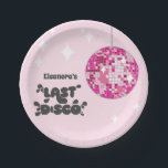 Bachelorette Party Welkomstbord, laatste disco Papieren Bordje<br><div class="desc">Bachelorette Last Disco Paper Borden - de perfecte manier om het podium te zetten voor een onvergetelijke avond of weekend van feest! Omarm de retro vibes met dit oogverblindende ontwerp dat een levendige discobal, glinsterende lichten en een vleugje nostalgie bevat. Maak je klaar om te groove als je vrienden welkom...</div>