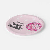 Bachelorette Party Welkomstbord, laatste disco Papieren Bordje (Gekanteld)