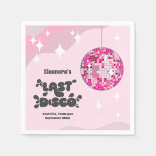 Bachelorette Party Welkomstbord, laatste disco Servet