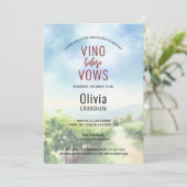 Bachelorette Party Wijnproeverij Bestemming Kaart (Staand voorkant)