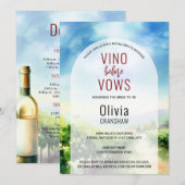 Bachelorette Party Wijnproeverij Bestemming Kaart (Voorkant / Achterkant)