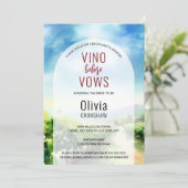 Bachelorette Party Wijnproeverij Bestemming Kaart (Staand voorkant)