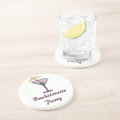Bachelorette Party Zandsteen Onderzetter (Zijkant)