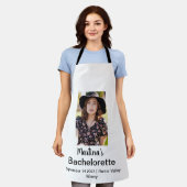 Bachelorette Persoonlijke naam Foto Schort (Gedragen)