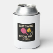 Bachelorette Pickleball Koozie (Blikje Voorkant)