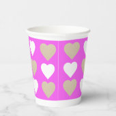 Bachelorette Pink Party Supplies Papieren Bekers (Rechts)