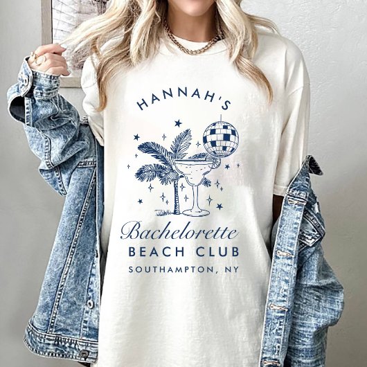 Bachelorette Retro Moderne Minimalistische Bruidsm T-shirt