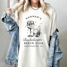 Bachelorette Retro Moderne Minimalistische Bruidsm