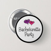 bachelorette ronde button 5,7 cm (Voorkant /achterkant)