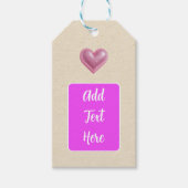 Bachelorette Roze Feest Cadeaulabel (Voorkant)