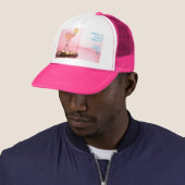 Bachelorette Roze Margarita  Trucker Pet (In situ)