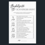 Bachelorette Scavenger Hunt vrijgezellenfeest game<br><div class="desc">Geniet van je vrijgezellenfeest met deze eenvoudige en leuke games. Bekijk ons collectie voor meer vrijgezellenfeest games in dezelfde stijl. Let erop dat deze games niet bewerkbaar zijn.</div>