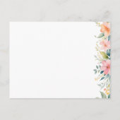 Bachelorette scavenger jaagt op de wedstrijd aankondigingskaart (Achterkant)