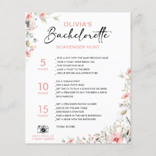 Bachelorette Scavenger Wildbloemen