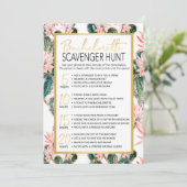 Bachelorette-schatzoekerspel Kaart (Staand voorkant)