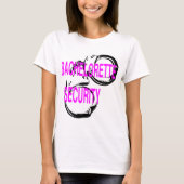 Bachelorette Security T-shirt (Voorkant)