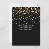 Bachelorette-Sjablonen van HOT Roze Kaart (Achterkant)