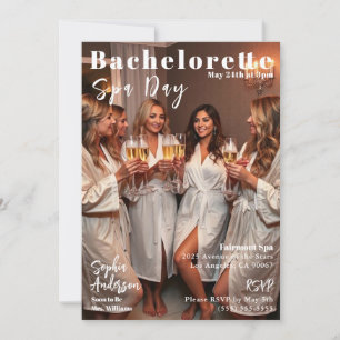 Bachelorette Spa Day Magazine Hoesje Kaart