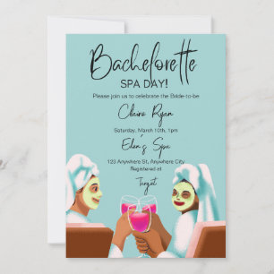 Bachelorette Spa Day Uitnodiging