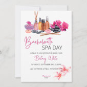 Bachelorette Spa Day Uitnodiging (Voorkant)