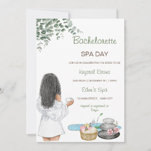 Bachelorette Spa Day Uitnodiging