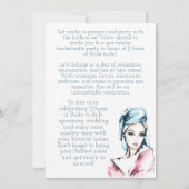 Bachelorette Spa Party Kaart (Achterkant)